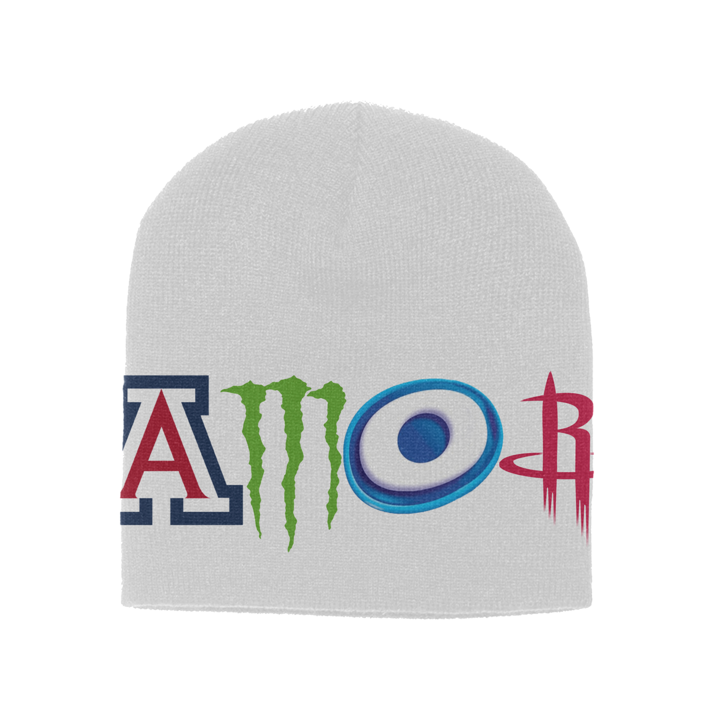 White Company Logo Beanie