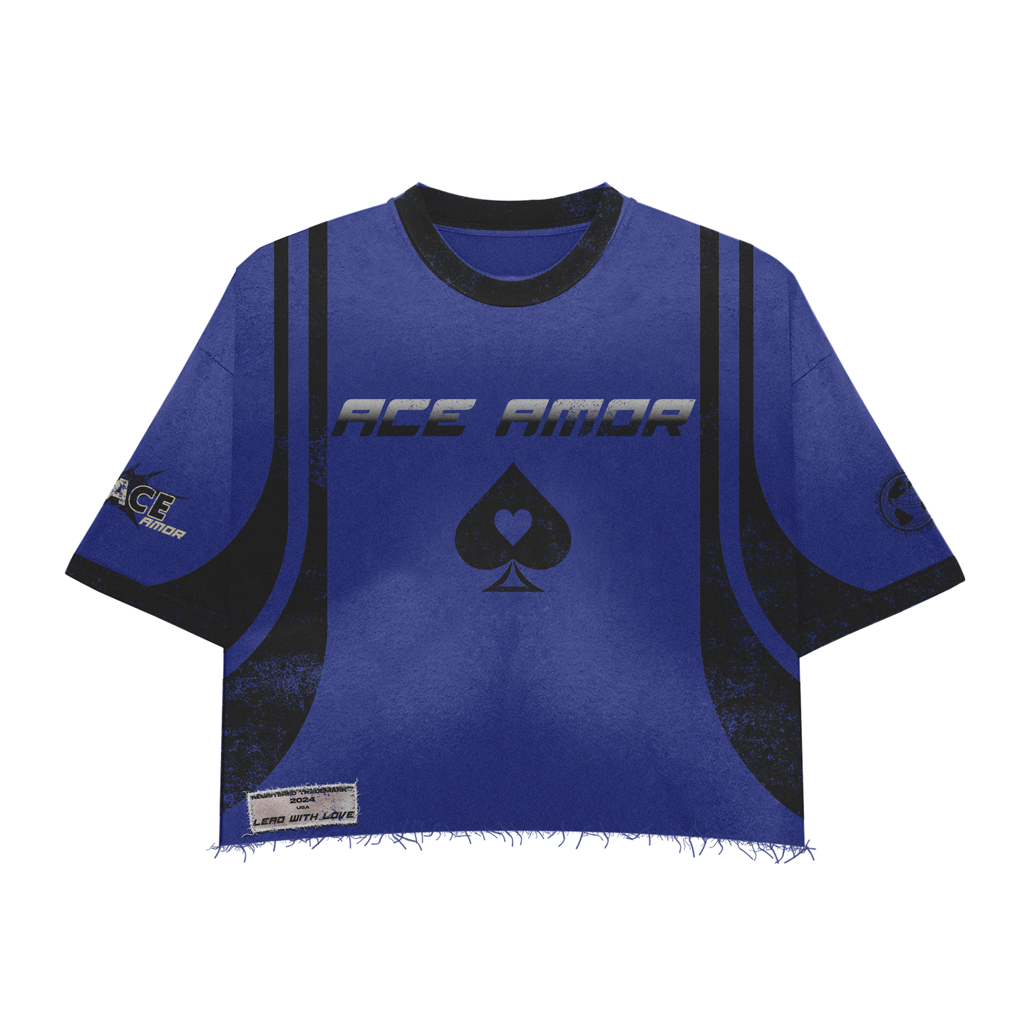 Blue Soccer Tee