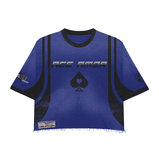 Blue Soccer Tee