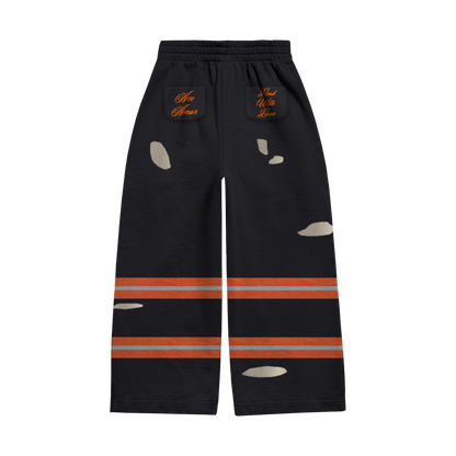 Black Construction Sweatpants